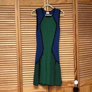 Torn by Ronny Kobo knit dress - black, blue, green